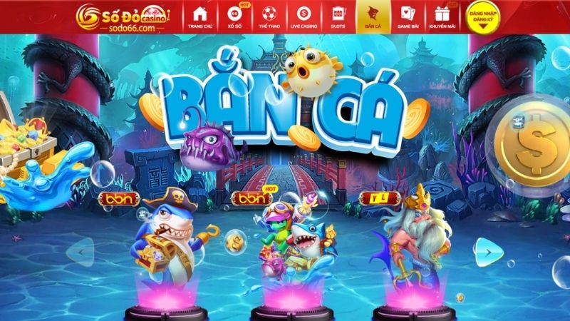 Sảnh game bắn cá rồng